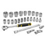 Набір торцевих головок 1/2 FATMAX® Maxi Drive, шестигранних, 26 предметів STANLEY