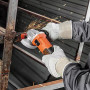 Шліфмашина кутова мережева BLACK+DECKER, 650 Вт, d = 115 мм, 11000 об/хв, вага 2 кг
