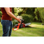 Пила ланцюгова акумуляторна BLACK+DECKER, 18 В, 2 А/год, шина 25 см, ланцюг 3/8 '', 1 акумулятор і зарядний пристрій, швидкість ланцюга 3.50 м/с, вага 3.1 кг, гальмо (0.15 сек)