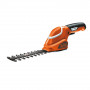 Міні-кущоріз акумуляторний BLACK+DECKER, 3.6 В, 1.3 А/год, довжина ножа 15 см, діаметр гілки 8 мм, 1 акумулятор і зарядний пристрій, вага 1.16 кг