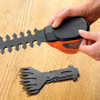 Кущоріз-ножиці акумуляторні (2 в 1) BLACK+DECKER, 7.2 В, 1.2 А/год, довжина ножа 15 см, діаметр гілок 8 мм, 1 акумулятор і зарядний пристрій, вага 0.65 кг