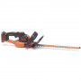 Кущоріз акумуляторний BLACK+DECKER, 18 В, 2 А/год, довжина ножа 45 см, діаметр гілок 18 мм, 1 акумулятор і зарядний пристрій, вага 2.9 кг