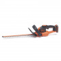 Кущоріз акумуляторний BLACK+DECKER, 18 В, 2 А/год, довжина ножа 45 см, діаметр гілок 18 мм, 1 акумулятор і зарядний пристрій, вага 2.9 кг