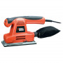Шліфмашина вібраційна BLACK+DECKER, 310 Вт, 6000-10000 об/хв, 115 х 230 мм, амплітуда 2 мм, вага 4.2 кг, валіза