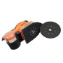 Шліфмашина ексцентрикова BLACK+DECKER, 220 Вт, 125 мм, 8500-13000 об/хв, амплітуда 2 мм, вага 1.9 кг