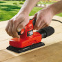 Шліфмашина вібраційна BLACK+DECKER, 240 Вт, 7000-15000 об/хв, 91 х 189 мм, амплітуда 2 мм, вага 2.52 кг, валіза