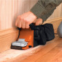 Шліфмашина стрічкова BLACK+DECKER, 720 Вт, розмір стрічки 75 х 533 мм, швидкість стрічки 250 м/хв, розмір підошви 75 х 195 мм, пилозбірник, вага 3.5 кг