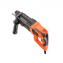 Перфоратор мережевий BLACK+DECKER, SDS-Plus, 710 Вт, 1.8 Дж, 3 режими, валіза, вага 3.7 кг