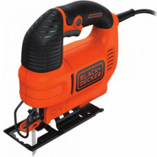 Пила лобзикова мережева BLACK+DECKER, 520 Вт, 3000 ход/хв, максимальна глибина пропилу (дерево) - 70 мм, вага 2.21 кг