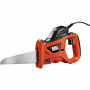 Пила шабельна мережева BLACK+DECKER, 400 Вт, 0-4500 ход/хв, величина ходу 10 мм, вага 1.9 кг