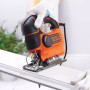 Пила лобзикова мережева BLACK+DECKER, 620 Вт, 0-3000 ход/хв, максимальна глибина пропилу (дерево) - 90 мм, вага 2.2 кг, валіза