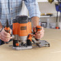Фрезер мережевий BLACK+DECKER, 1200 Вт, 8000-28000 об/хв, цанга 6-8 мм, максимальний діаметр фрези - 30 мм, вага 3.37 кг
