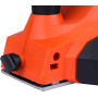 Рубанок мережевий BLACK+DECKER, 650 Вт, ширина стругання 82 мм, вага 3.0 кг, перехідник
