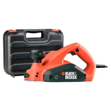 Рубанок мережевий BLACK+DECKER, 650 Вт, ширина стругання 82 мм, вага 3.0 кг, валіза