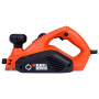 Рубанок мережевий BLACK+DECKER, 650 Вт, ширина стругання 82 мм, вага 3.0 кг, валіза