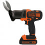 Насадка Multievo спеціальні ножиці BLACK+DECKER, для тонкого листового металу і середніх навантажуваних матеріалів, мережевого і акумуляторного універсального інструменту (серії МТ350, МТ218), кількість різів 0-1267