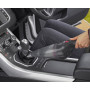 Пилосос автомобільний BLACK+DECKER, 12 В (автомережа), повітряна потужність 8.5 аВт,потужність всмоктування 237 мм/Н2О,повітряний потік 687 л/хв, ємність пилозбірника 310 мл, довжина кабелю 5 м, вага 0.6 кг
