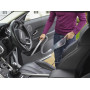 Пилосос автомобільний BLACK+DECKER, 12 В (автомережа),повітряна потужність 8.5 аВт, потужність всмоктування 237 мм/Н2О, повітряний потік 687 л/хв, ємність пилозбірника 310 мл, довжина кабелю 5 м, вага 0.6 кг