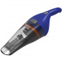 Пилосос акумуляторний BLACK+DECKER, 3.6 В Li-Ion, ємність акумулятору 1.5 А/год, 7.5 аВт, потужність всмоктування 197 мм/Н2О, повітряний потік 630 л/хв, ємність пилозбірника 385 мл, вага 0.53 кг