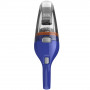 Пилосос акумуляторний BLACK+DECKER, 3.6 В Li-Ion, ємність акумулятору 1.5 А/год, 7.5 аВт, потужність всмоктування 197 мм/Н2О, повітряний потік 630 л/хв, ємність пилозбірника 385 мл, вага 0.53 кг