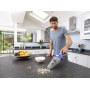Пилосос акумуляторний BLACK+DECKER, 3.6 В Li-Ion, ємність акумулятору 1.5 А/год, 7.5 аВт, потужність всмоктування 197 мм/Н2О, повітряний потік 630 л/хв, ємність пилозбірника 385 мл, вага 0.53 кг