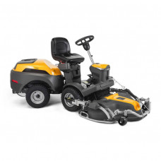 Райдер бензиновий STIGA ST 550 Twin, 11.9 кВт, ширина косіння 95-125 см, об'єм паливного бака 12 л, об'єм масляного бака 1.7 л, задній привід 2WD, вага 224 кг