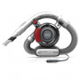 Пилосос автомобільний BLACK+DECKER 12 В (автомережа), повітряна потужність 12,5 аВт, повітряний потік 1060 л/хв, сила всмоктування 400 мм водяного стовпця, ємність пилозбірника 440 мл, довжина кабелю 5 м, вага 1.5 кг