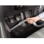 Пилосос автомобільний BLACK+DECKER 12 В (автомережа), повітряна потужність 12,5 аВт, повітряний потік 1060 л/хв, сила всмоктування 400 мм водяного стовпця, ємність пилозбірника 440 мл, довжина кабелю 5 м, вага 1.5 кг
