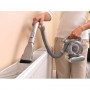 Пилосос акумуляторний BLACK+DECKER Flexi, 18 В Li-ion, ємність акумулятору 2.5 Аг, 35 аВт, потужність всмоктування 636 мм/Н2О, повітряний потік 946 л/хв, ємність пилозбірника 500 мл, вага 1.1 кг
