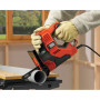 Пила шабельна мережева BLACK+DECKER, 500 Вт, 0-2700 ход/хв, величина ходу 23 мм, вага 2.7 кг