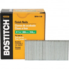 Цвяхи обробні BOSTITCH, тип "SB16", L = 38 мм, голівка 3.0 мм, 2500 од