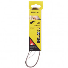 Шліфувальна стрічка STANLEY FatMax, 451 х 13 мм, 3 стрічки
