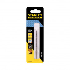 Свердло по металу STANLEY FATMAX, діаметр 4.8 мм, загальна довжина 86 мм, робоча довжина 53 мм, метал, деревина, пластик, промислове, 1 од