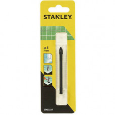 Свердло по плитці, склу, STANLEY, d = 4 мм, L = 64 мм, блістер