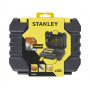 Набір біт і свердел STANLEY TITANIUM, Phillips, Pozidriv, Torx, Slotted, Шестигранник, Ph1, Ph3, Ph2, Pz1, Pz2, Pz3, SL4, SL6, SL7.2, T15, T20, T25, T30, Hex3, Hex4, Hex5, Hex6 L = 25 мм, 50 од, пластиковий кейс