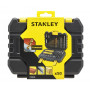 Набір біт і свердел STANLEY TITANIUM, Phillips, Pozidriv, Torx, Slotted, Шестигранник, Ph1, Ph3, Ph2, Pz1, Pz2, Pz3, SL4, SL6, SL7.2, T15, T20, T25, T30, Hex3, Hex4, Hex5, Hex6 L = 25 мм, 50 од, пластиковий кейс