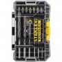 Набір біт і свердел STANLEY FatMax, Phillips, Pozidriv, Torx, Pz1, Pz2, Ph1, Ph2, T20, T25, T30, L= 25, 50 мм, 19 од, пластиковий кейс