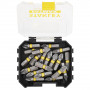 Набір біт STANLEY FatMax, Pozidriv, Pz2, L=25 мм, 20 од, пластиковий кейс