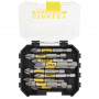Набір біт STANLEY FatMax, Pozidriv, Pz2, L = 50 мм, 10 од, пластиковий кейс