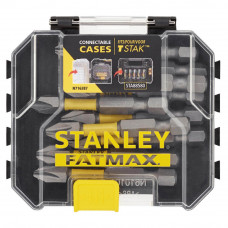 Набір біт STANLEY FatMax, Phillips, Ph2, L = 50 мм, 10 од, пластиковий кейс