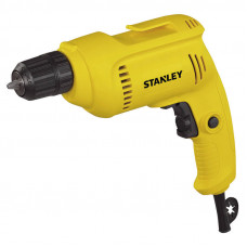 Дриль мережевий STANLEY, безударний, 550 Вт, 14 Нм, 0-2800 об/хв, патрон 10 мм швидкозатискний, кількість швидкостей - 1, вага 1 кг