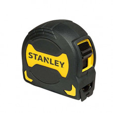 Рулетка вимірювальна STANLEY "TYLON™ GRIP TAPE", 3 м х 19 мм, в обгумованому корпусі.