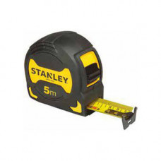 Рулетка вимірювальна STANLEY "TYLON™ GRIP TAPE", 5 м х 28 мм, в обгумованому корпусі.