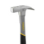 Молоток тесляра STANLEY "LATHAMMER FIBERGLAS", стрижень ручки зі скловолокна, вага головки 600 м