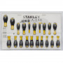 Набір викруток STANLEY "ESSENTIAL", 20 од: PH0 x 50 мм, PH1 x 75 мм, PH2 x 100 мм (x2), PZ1 x 100 мм, PZ2 x 100 мм (x2), Sl: 2.5 x 50 мм, 3 x 75 мм, 3.5 x 75 мм, 4 x 100 мм (x2), 5.5 x 100 мм (x2), 6.5 x 150 мм (x2),
