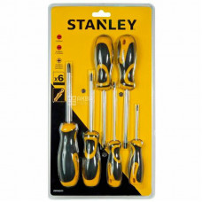 Набір викруток STANLEY, 6 од. (3 SL, 3 PH)