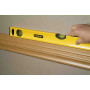 Рівень "Stanley Classic Box Level", алюмінієвий, 2 капсули, L = 600 мм