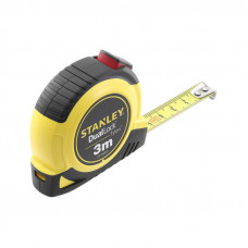 Рулетка вимірювальна STANLEY "Tylon ™ Dual Lock", 3 м х13 мм, з двома варіантами фіксації стрічки, в пластмасовому корпусі