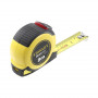 Рулетка вимірювальна STANLEY "TYLON™ Dual Lock", 8 м х 25 мм, з двома варіантами фіксації стрічки, в пластмасовому корпусі