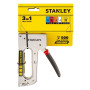 Степлер STANLEY "Light Duty TR120" для скоб типу "А", "H" (4-10 мм) і цвяхів типу "J" (10 мм)